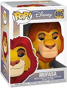 Funko Pop! Disney: Lion King - Mufasa Toy, Standard, Multicolor