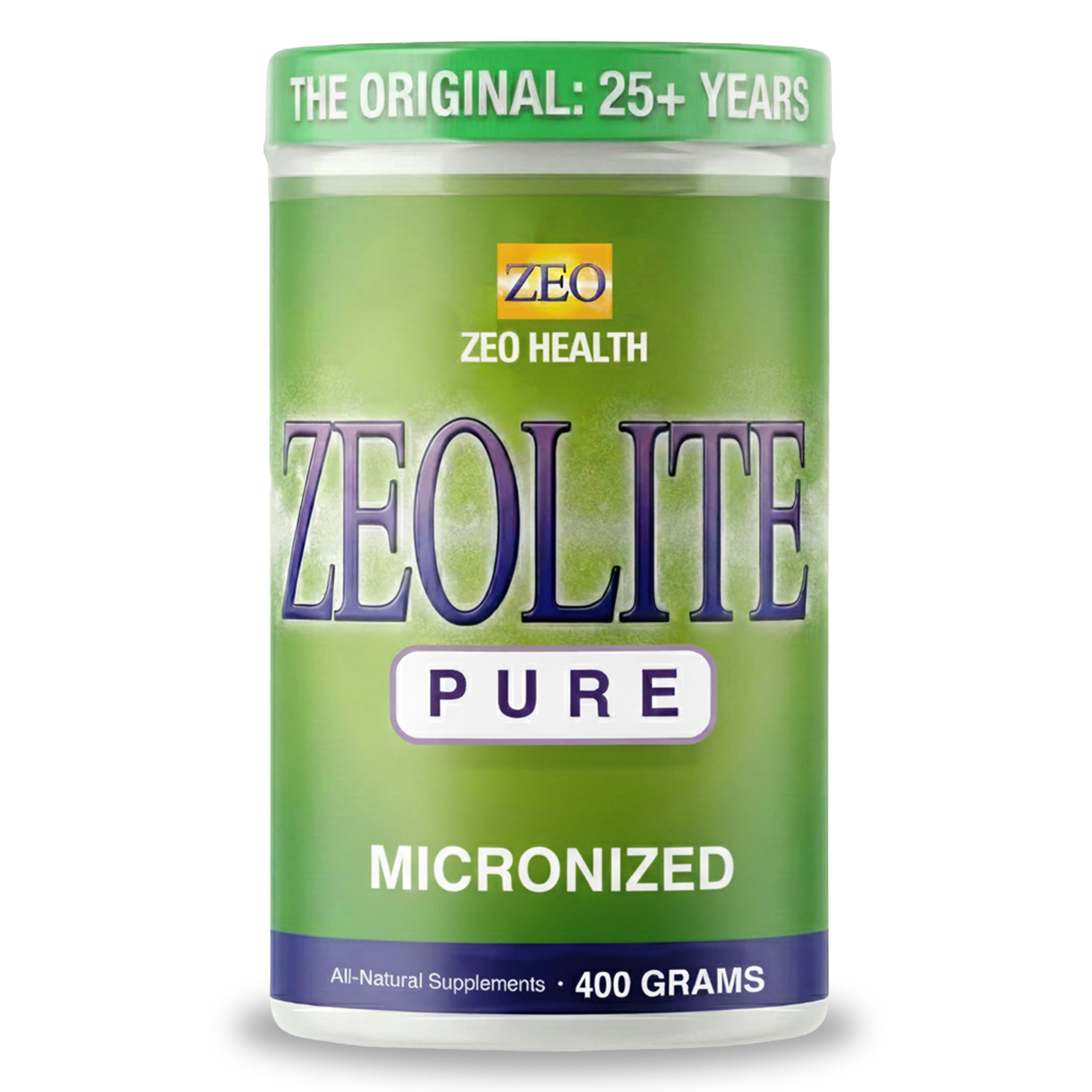 Zeolite Pure | Full Body Detox Cleanse for Women, Men, Adults | Supports Energy, Gut Health, Mental Clarity, & Optimal Inflammation Response | The Original Zeolite Powder (400 Servings)