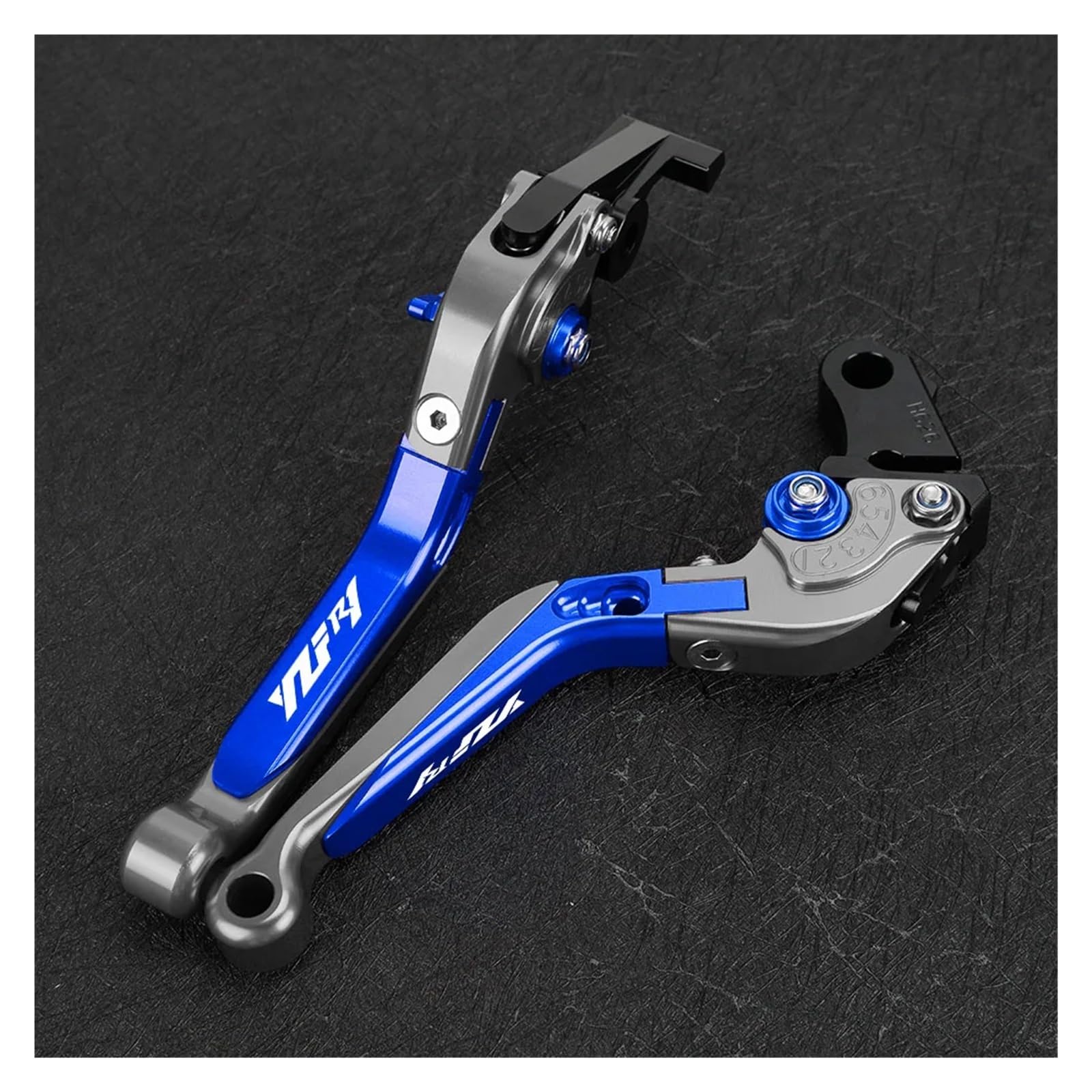 YWQJIOPM Motorcycle Brake Clutch Lever for YZF-R1 YZF R1 YZFR1 R1M R1S 2015 2016 2017 2018 2019-2023 Motorcycle Adjustable Handle Brake Clutch Levers Adapter
