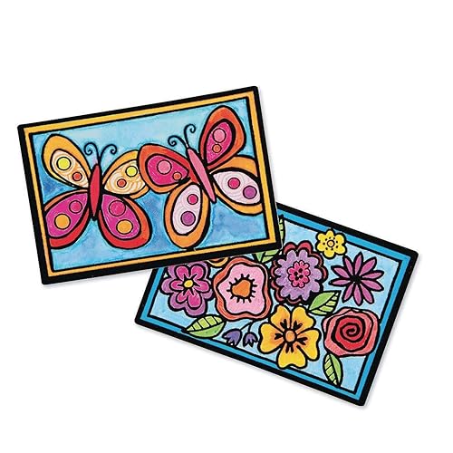 Miniatura 6 de SS Worldwide Mini pósteres de arte de terciopelo 10 diseños de cada uno de los 10 diseños diseños para atraer a todos niños adultos niños niñas