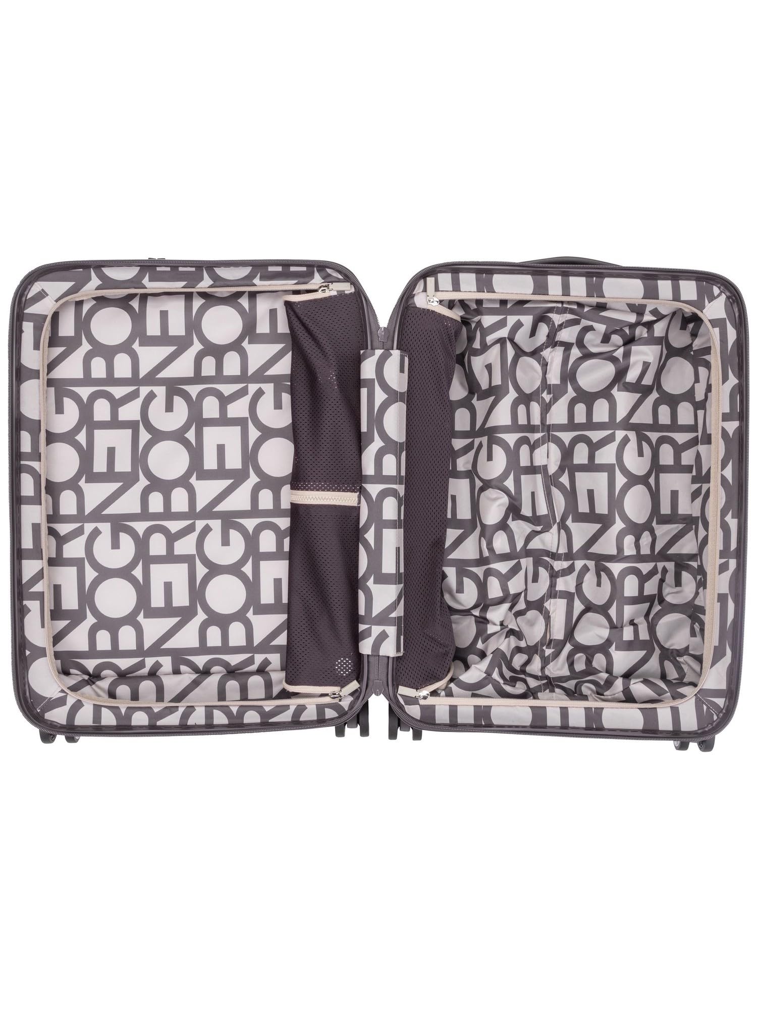 Bogner PIZ C65 MVZ Trolley, Nero , S Pro [55x39x21cm], Carrello rigido con superficie lucida di alta qualità