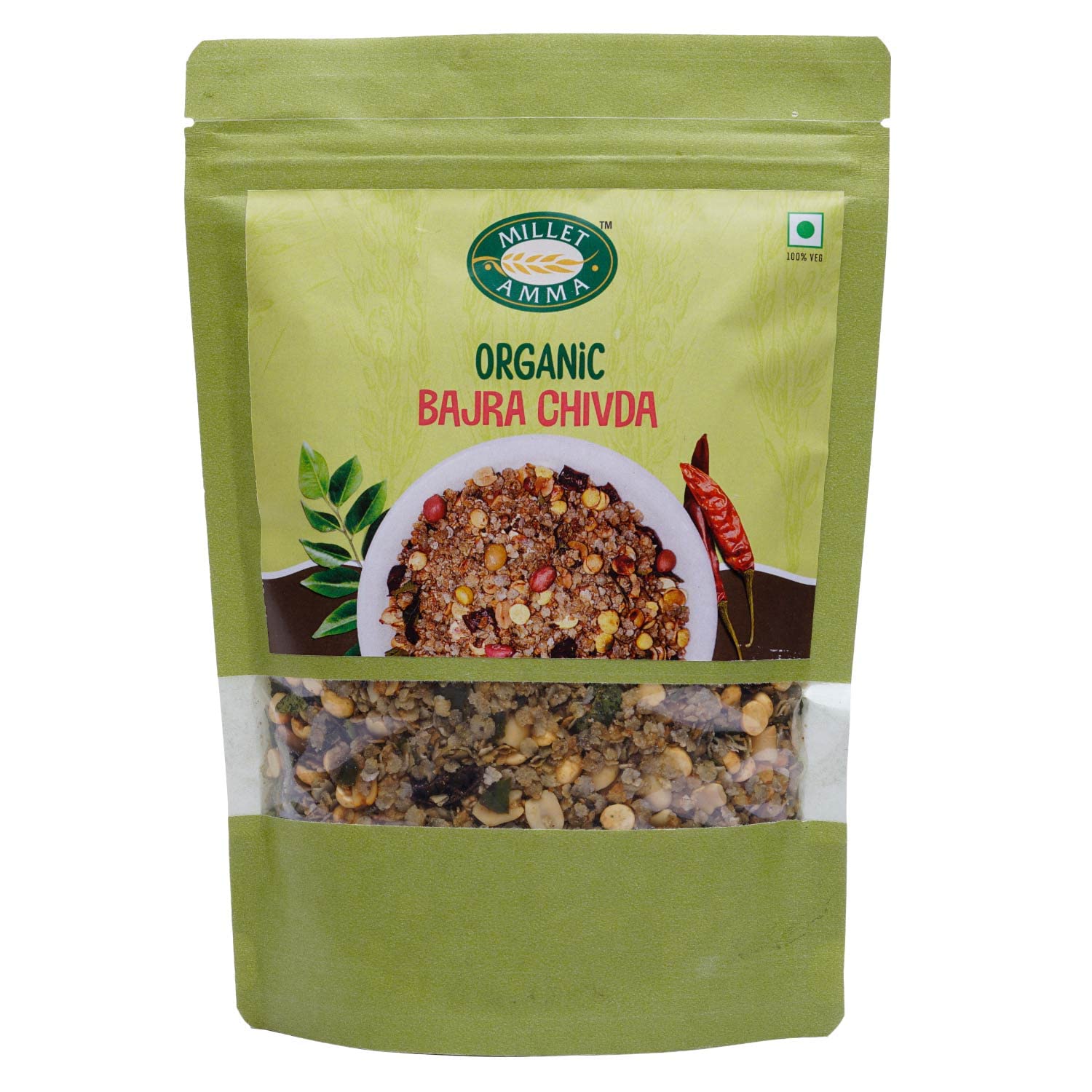 Millet Amma Organic Bajra Chivda Namkeen 200 Gms Pack | Added With Peanuts, Roasted Gram and more Mixture Items | Best Choice for Snack Time, Parties & Events | (B0B4GJ5J2B) Amazon Price History, Amazon Price Tracker