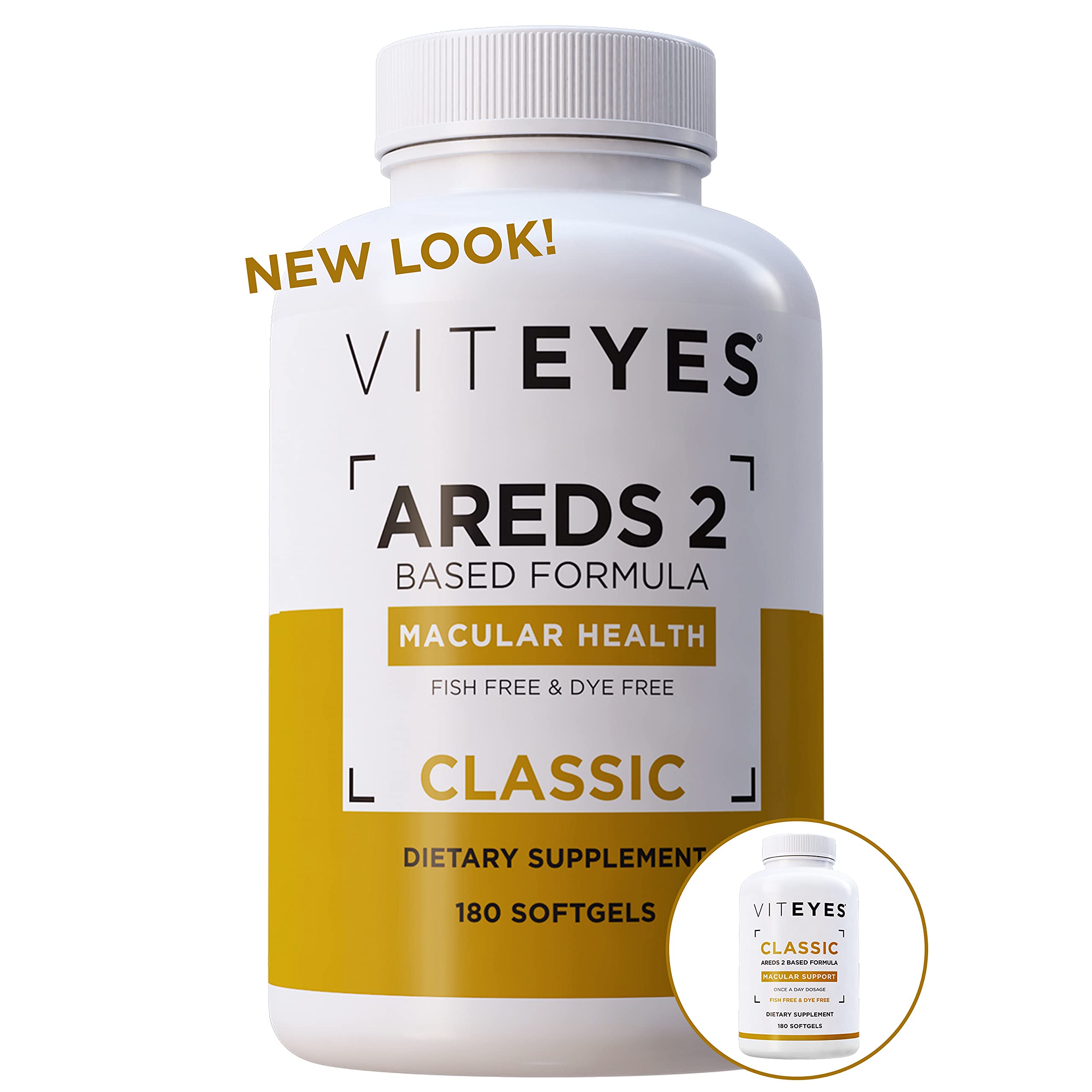 Viteyes AREDS 2 Classic Macular Health Formula Softgels Eye Health