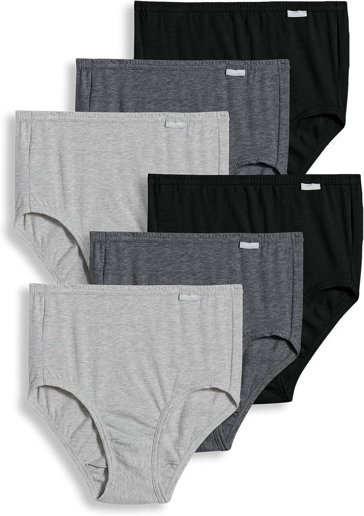 Jockey Women's Underwear Plus Size Elance French Cut - 3 Pack