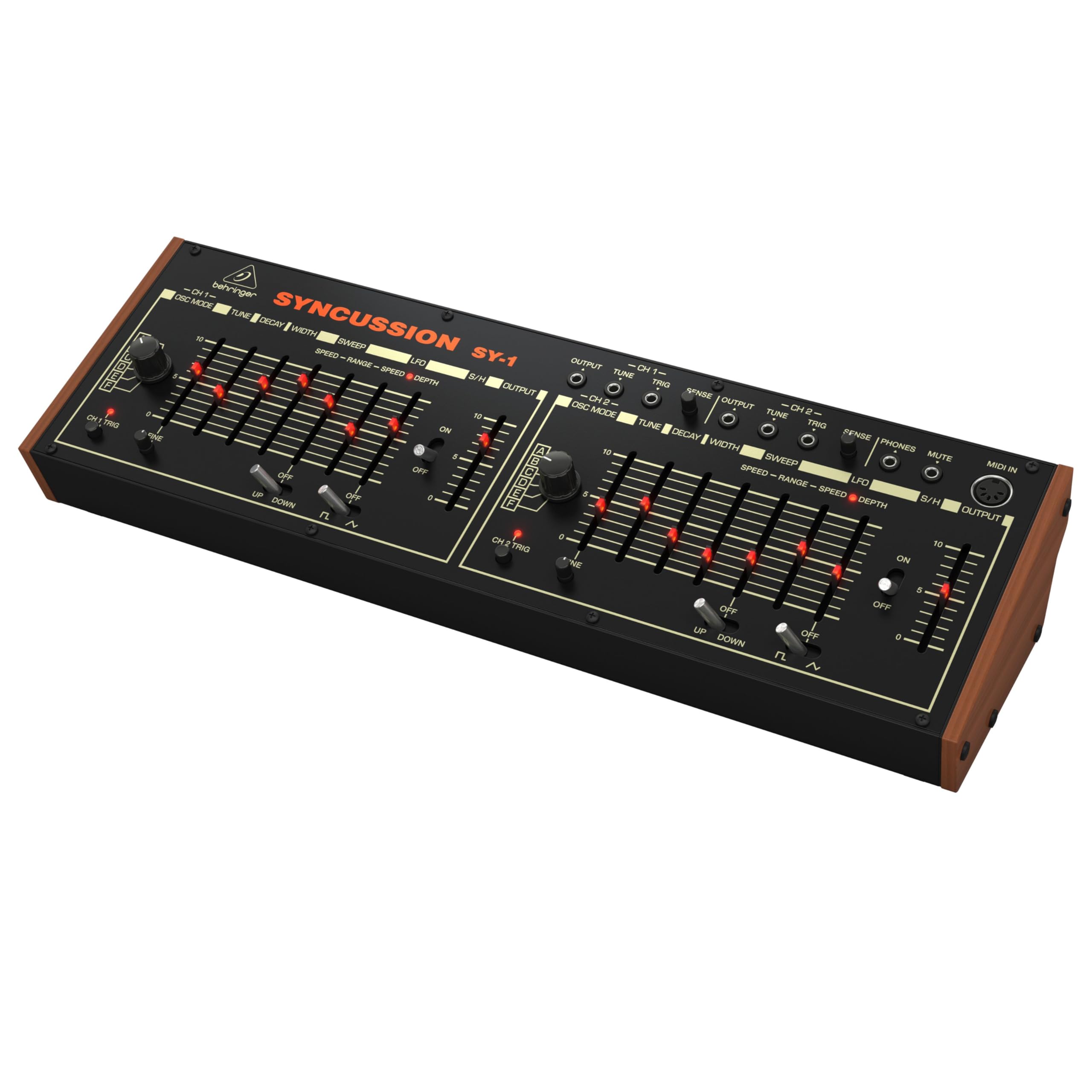 鍵盤楽器 Behringer SYNCUSSION SY-1 Amazon.com: Behringer Syncussion SY-1 Dual-channel Analog