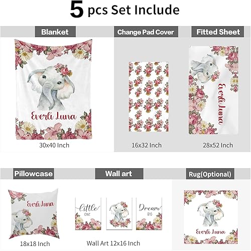 Miniatura 7 de Juego de ropa de cama personalizado para cuna juego de ropa de cama personalizado para cuna de bebé, manta de guardería, sábana para cuna, funda de