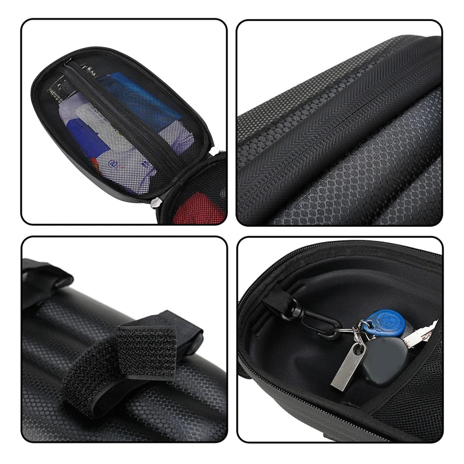 Tasche for Elektroroller, 4 l, for Elektro-Skateboards, M365-Roller, Vordergrifftaschen, Wasserflaschentasche, Zubehör for Elektroroller(A 4L)