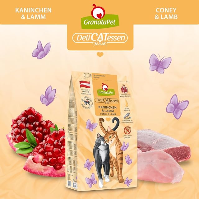 Foto 2 de 8 de GranataPet Delicatessen - Comida Seca para Gatos para Conejos y Cordero, pienso Completo sin Cereales ni…