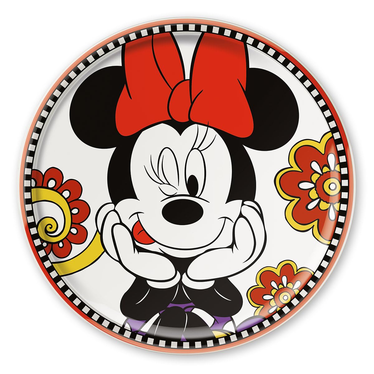 Egan Piatto Pizza Minnie Mouse Disney D.31