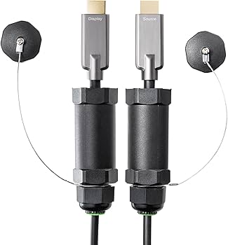 Amazon | サンワサプライ ドラム付き光ファイバHDMIケーブル（8K対応