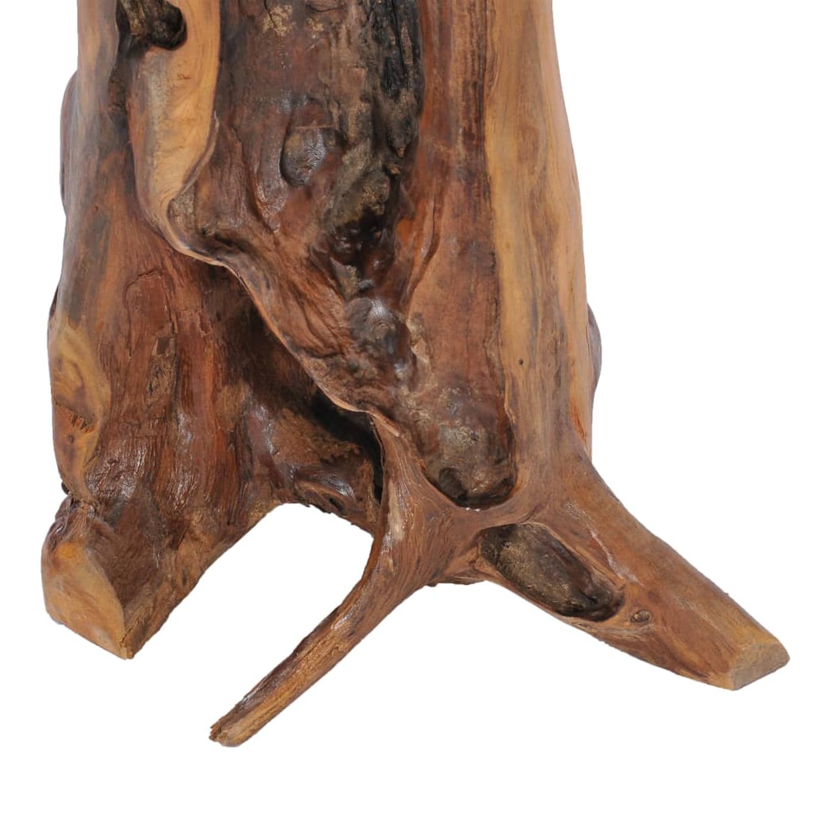 Homgoday Table basse 40 x 40 cm en bois de teck massif, table d'appoint, table d'appoint pour salon, salle de réception d'invités, chambre à coucher et mobilier de bureau