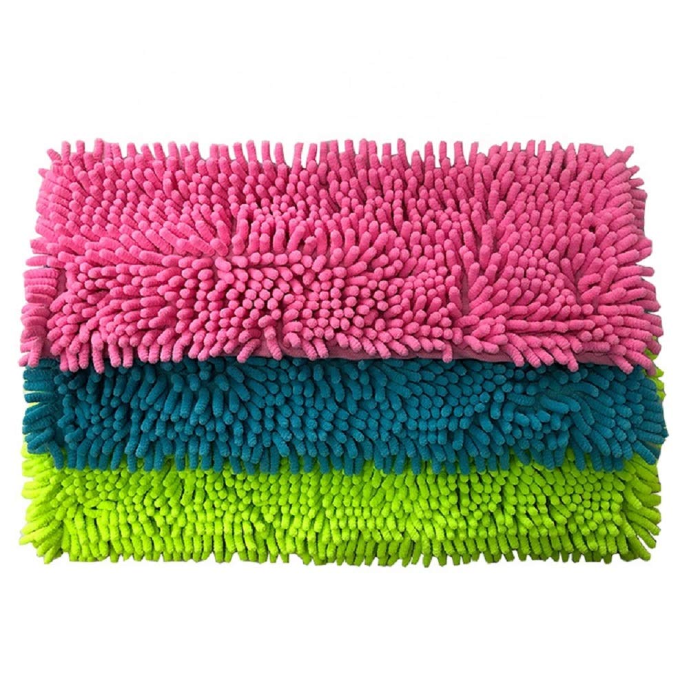 Crownish Home Cleaning Mop Microfiber Pad for Flat Mop Plain Refill (Length-40 cm Width =12 cm) Set of 1 Pad Multicolor (B08GFC9HRR) Amazon Price History, Amazon Price Tracker