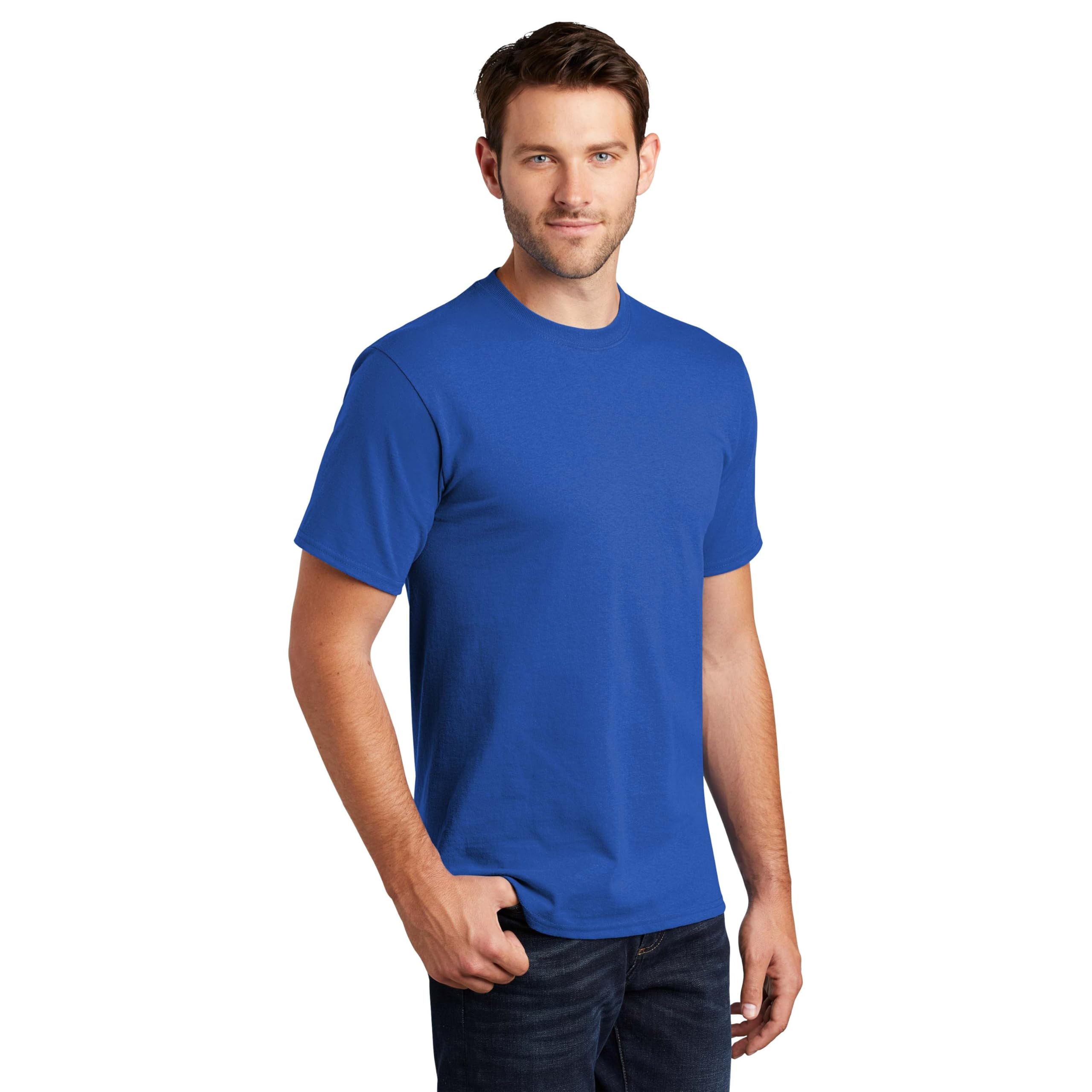 Clothe Co. Mens Heavyweight Cotton T-Shirt Plain Tee (Available in Big & Tall)