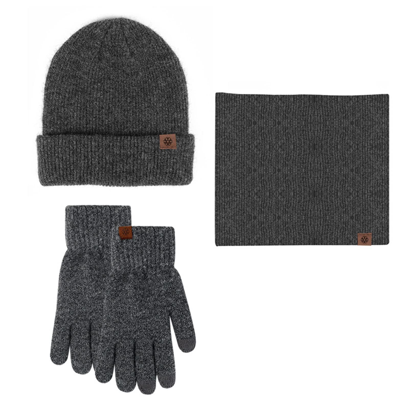 Écran tactile bonnet écharpe gants pour ne plus avoir froid aux mains en extérieur