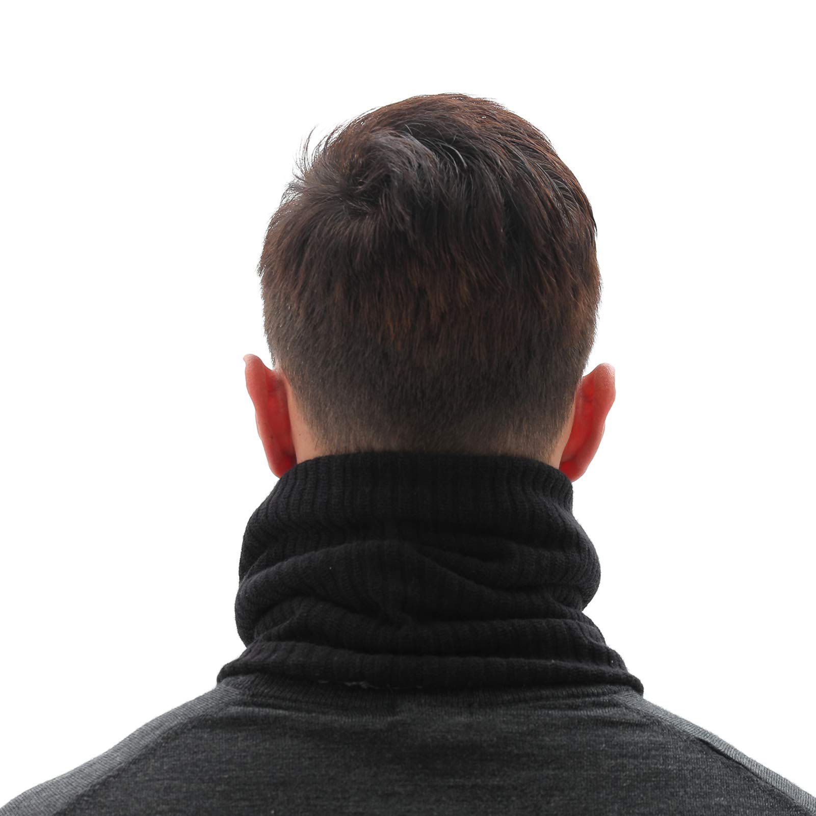 NovForth Scaldacollo Caldo e Morbido a 2 Strati in Maglia e Peluche, Sciarpa da Donna e da Uomo, Accessorio Pratica Indispensabile per Affrontare il Freddo