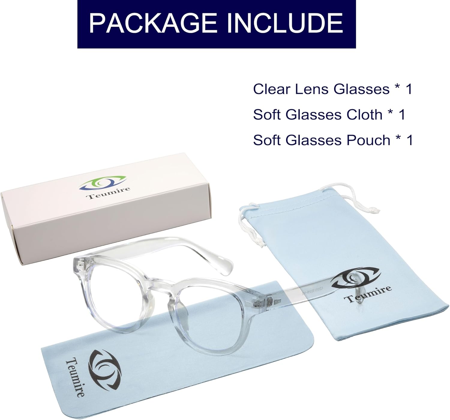 Johnny Depp Round Glasses for Women Men Vintage Circle Thick Frame Eyeglasses Non Prescription Glasses Clear lens Eyewear - Image 5