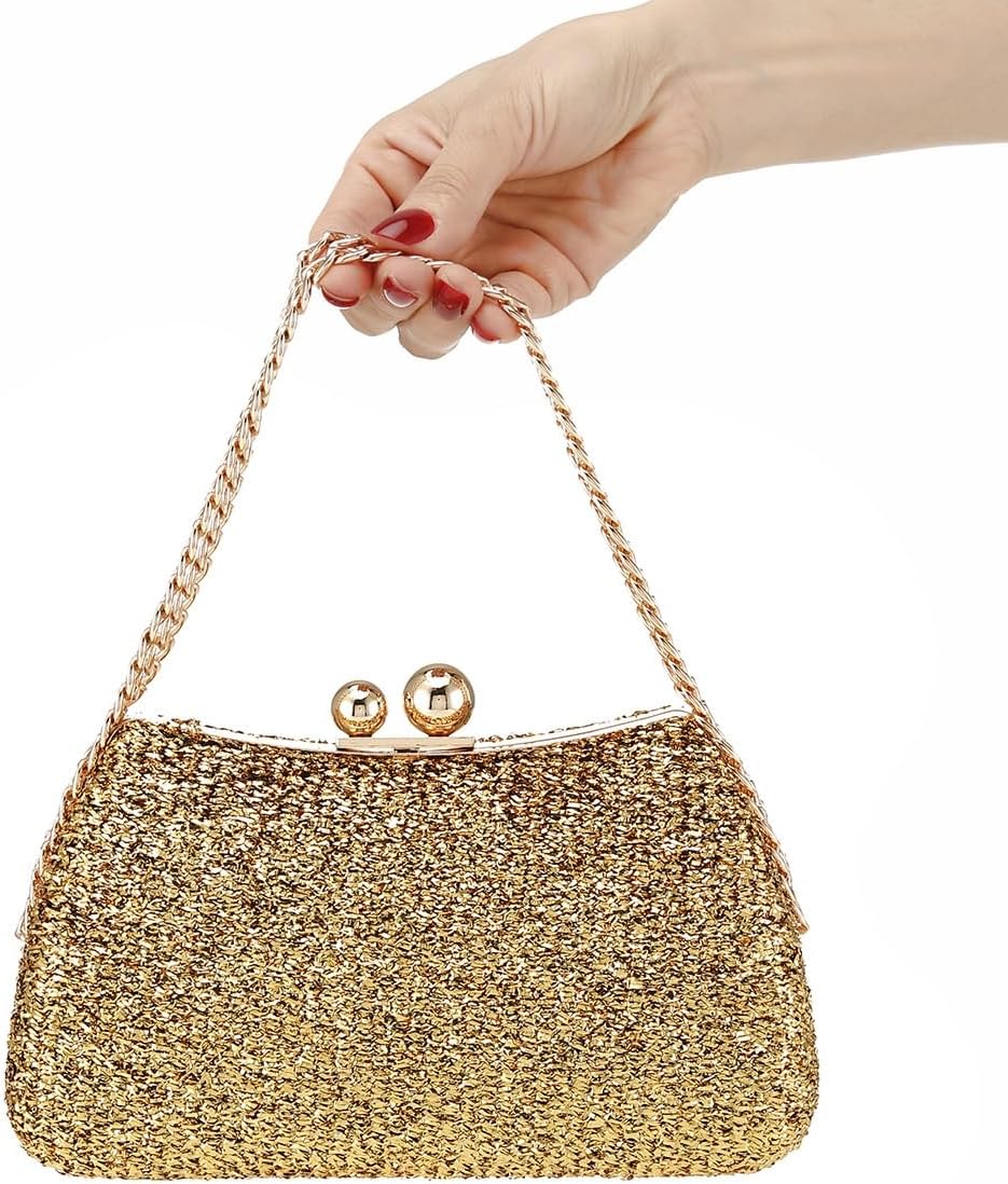 Wedding Prom Evening Bag Formal Dress Banquet Bags Hand-held Single Shoulder Slanted Hanging Handbag Formal Events Banquets image 3