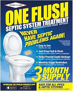 PRO-LAB ONE FLUSH - Septic Tank Treatment Packets