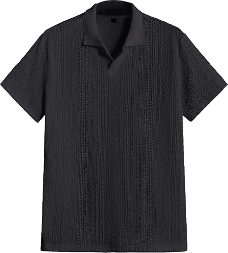 Mens Fashion Polos T Shirts - Old Money Beach Outfit