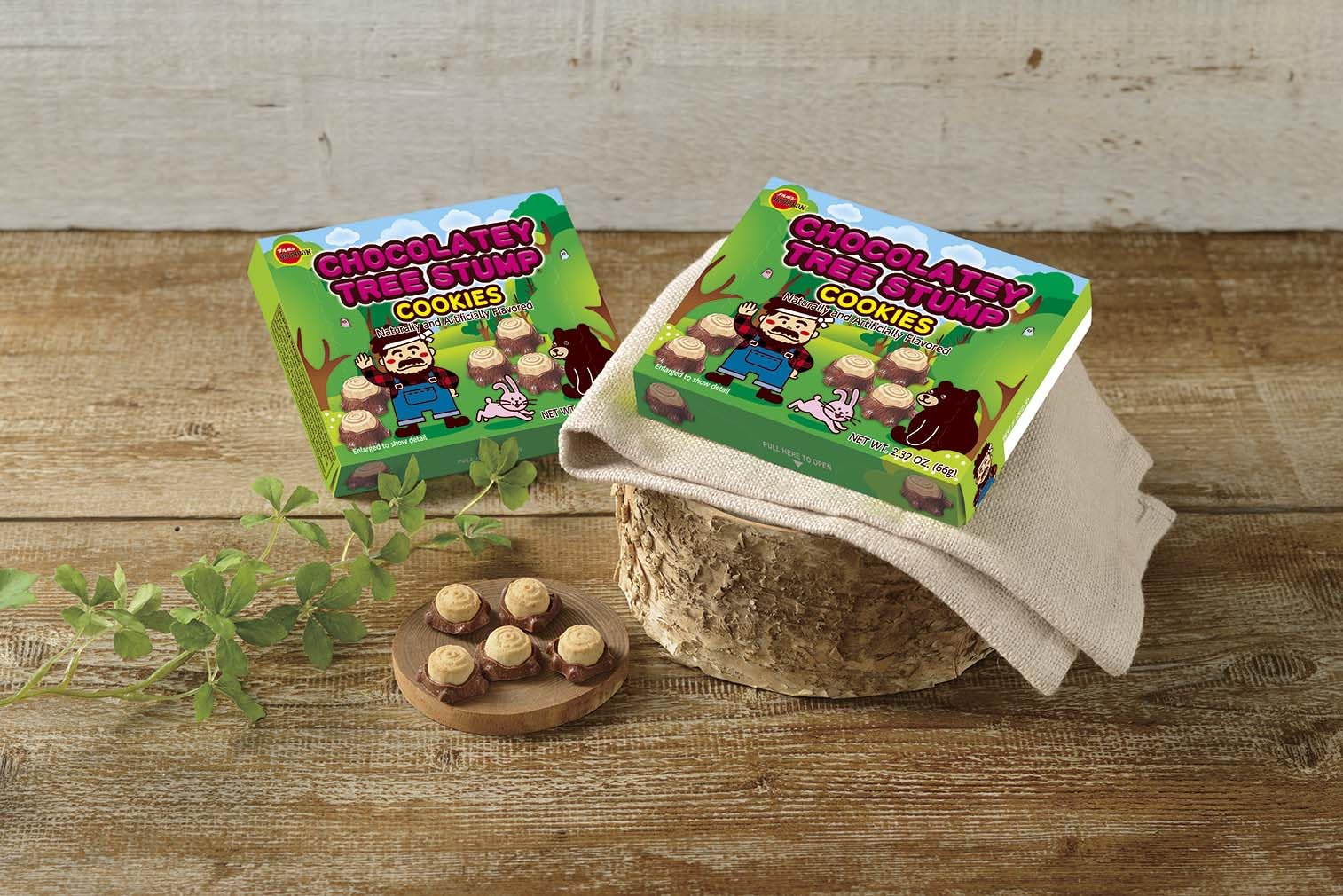 Amazon.com: Bourbon Chocolatey Tree Stump Cookies, 10-Pack