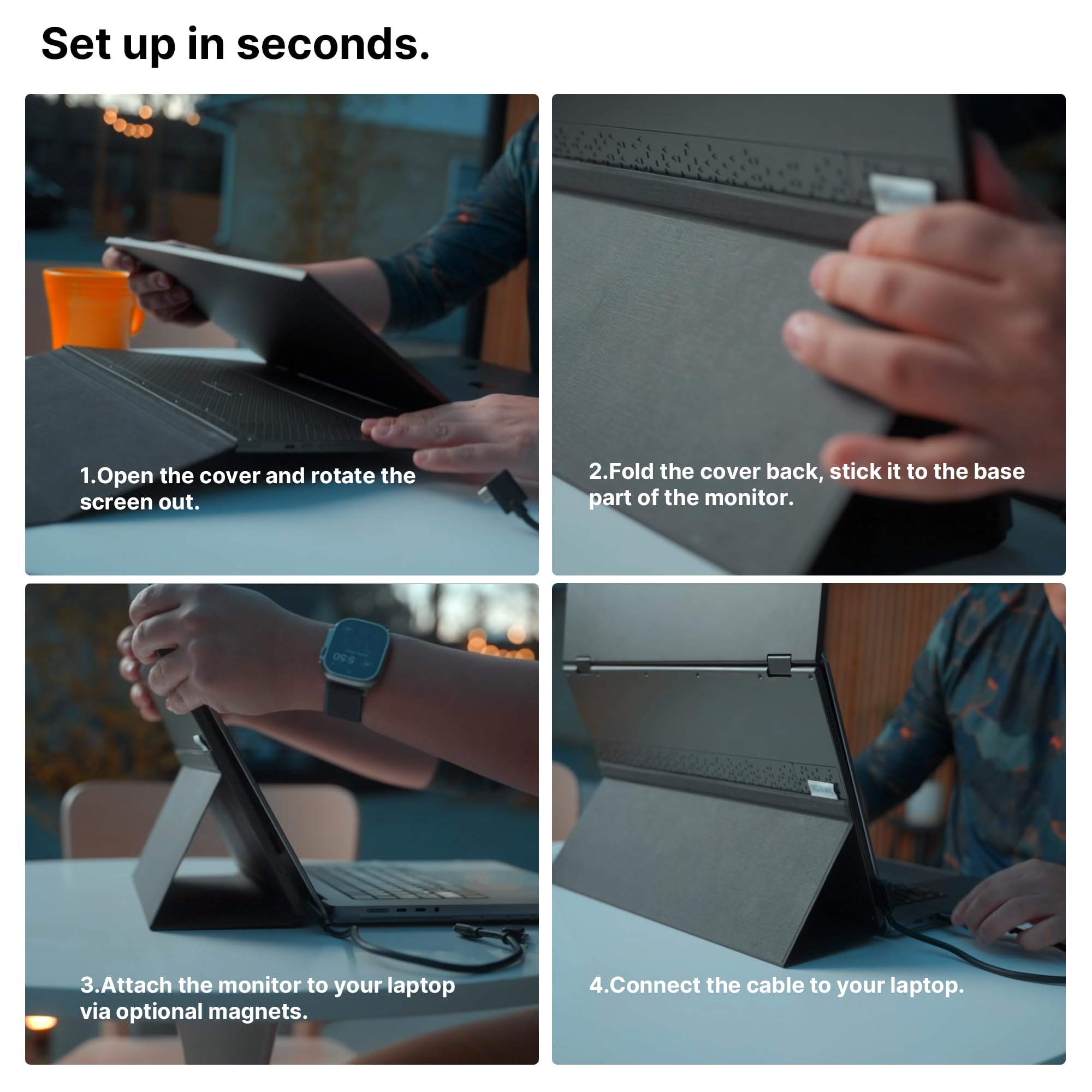 Amazon.co.jp: Mobile Pixels Duex Float 2.0 Pro ポータブルモニター