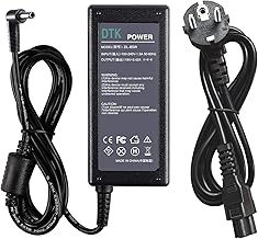 DTK Chargeur 19V 3,42A 65W Alimentation pour Ordinateur Portable pour ASUS Toshiba MSI Medion AC Charger Adaptateur Adapter Connecteur【5.5 * 2.5mm】(Non Compatible avec 4.0 * 1.35mm)