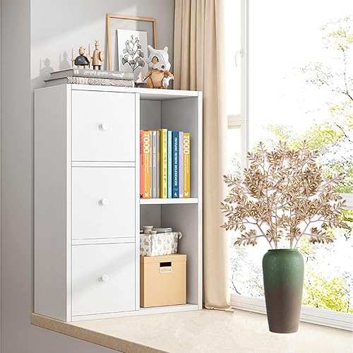 Vista 4 de CATTREE Plantas artificiales de ramas de hojas doradas para decoración de Navidad, 30 pulgadas de alto, paquete de 2 arbustos falsos de imitación