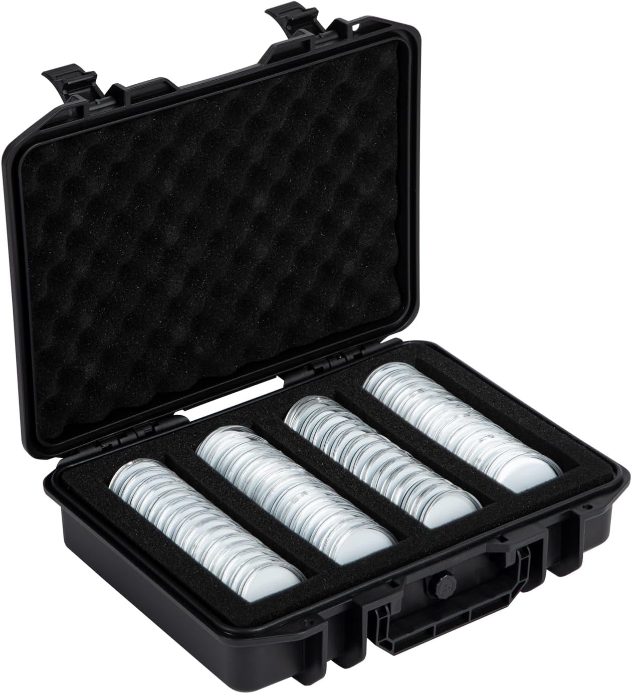 Estuche organizador para cápsulas de monedas 60 piezas miniatura 1
