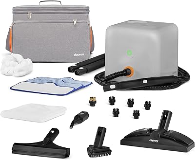 Dupray Neat Plus Steam Cleaner with 18-Piece Accessory Kit incl. the Awesome Bag A powerful multi-purpose steamer. Kills 99.9% of Bacteria & Viruses