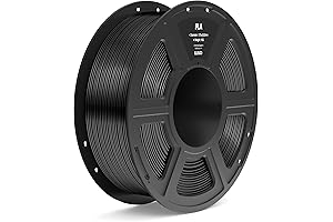 ELEGOO 1KG Black 1.75mm PLA Filament for 3D Printers