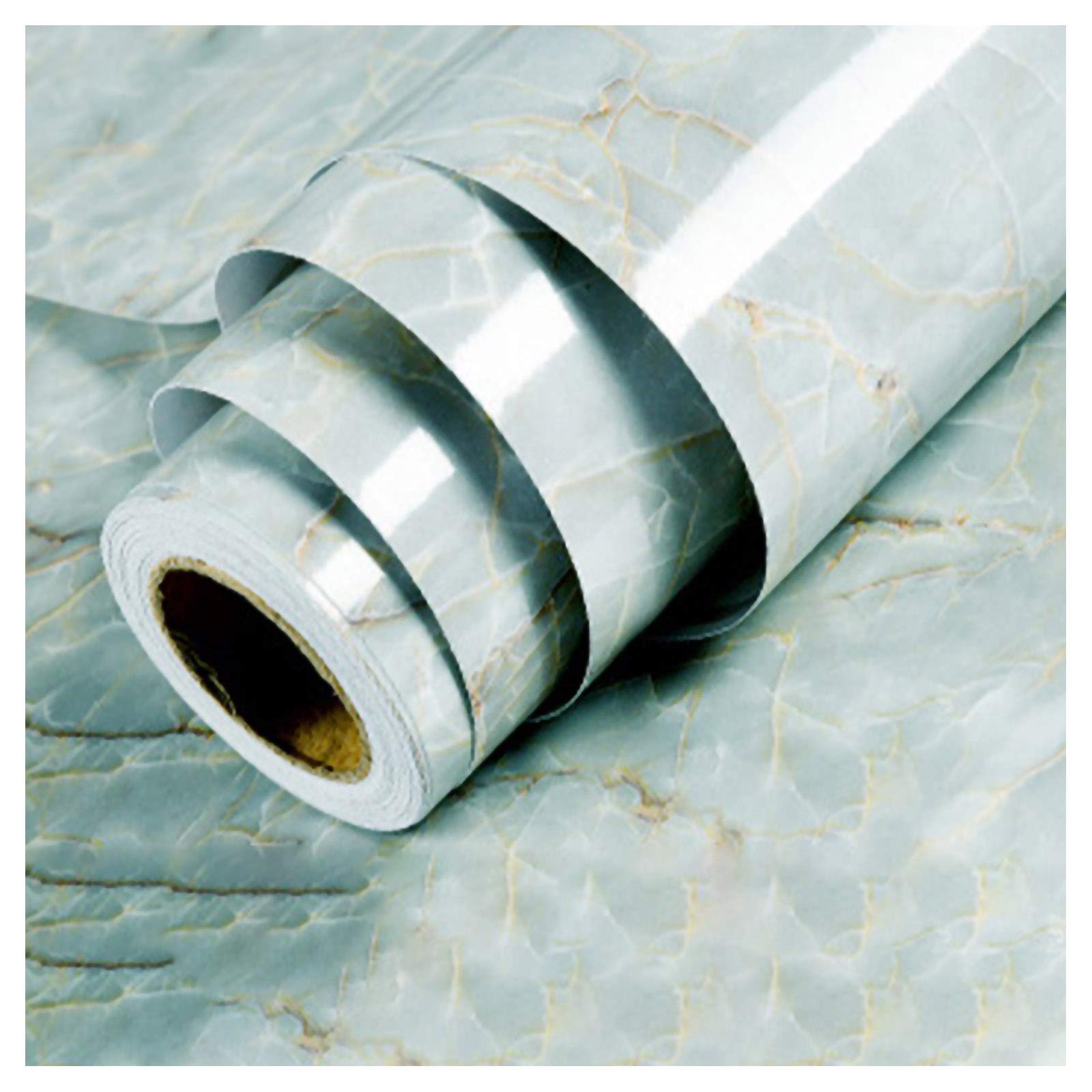 Papel adhesivo para muebles de cocina resistente al agua vinilo autoadhesivo lavable 60cmx5m
