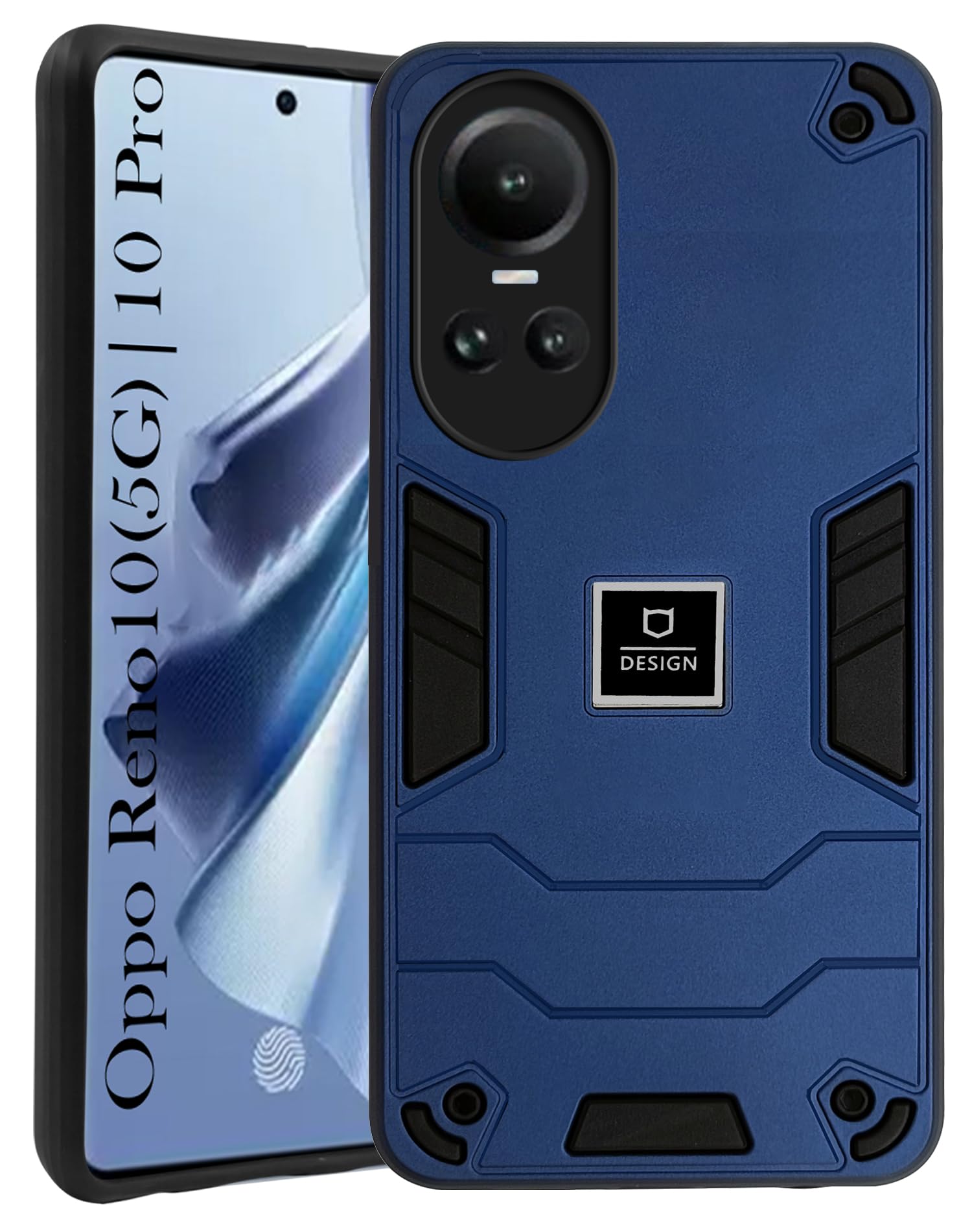 Jkobi Back Cover Case for Oppo Reno 10 5G | Oppo Reno 10 Pro 5G (Lightweight Hybrid Shockproof Polycarbonate| Slim Blue) (B0CHW99GJG) Amazon Price History, Amazon Price Tracker