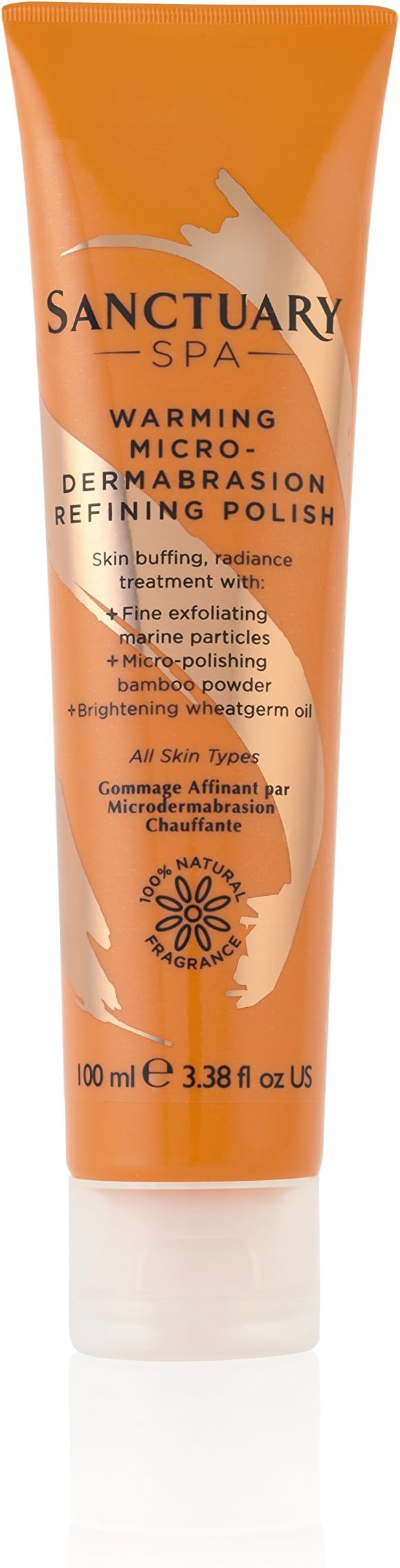 Sanctuary Spa Face Scrub, Warming Micro-Dermabrasion Polish, Exfoliator, 100 ml