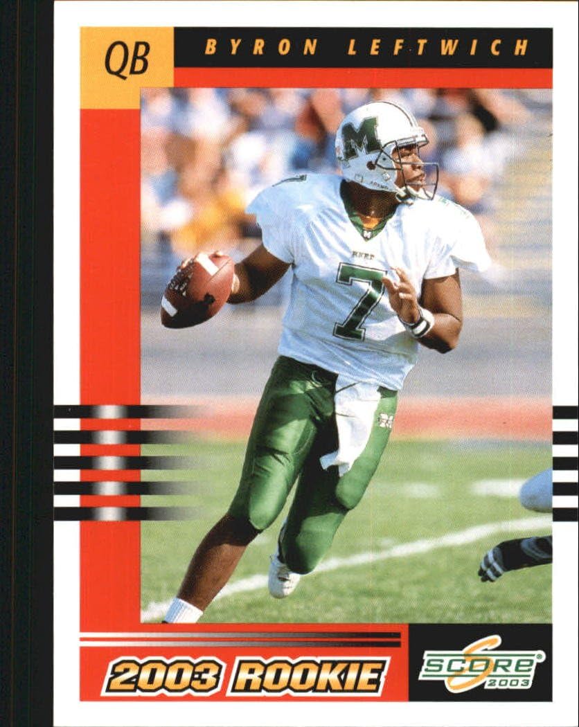 2003 Score #277 Byron Leftwich RC