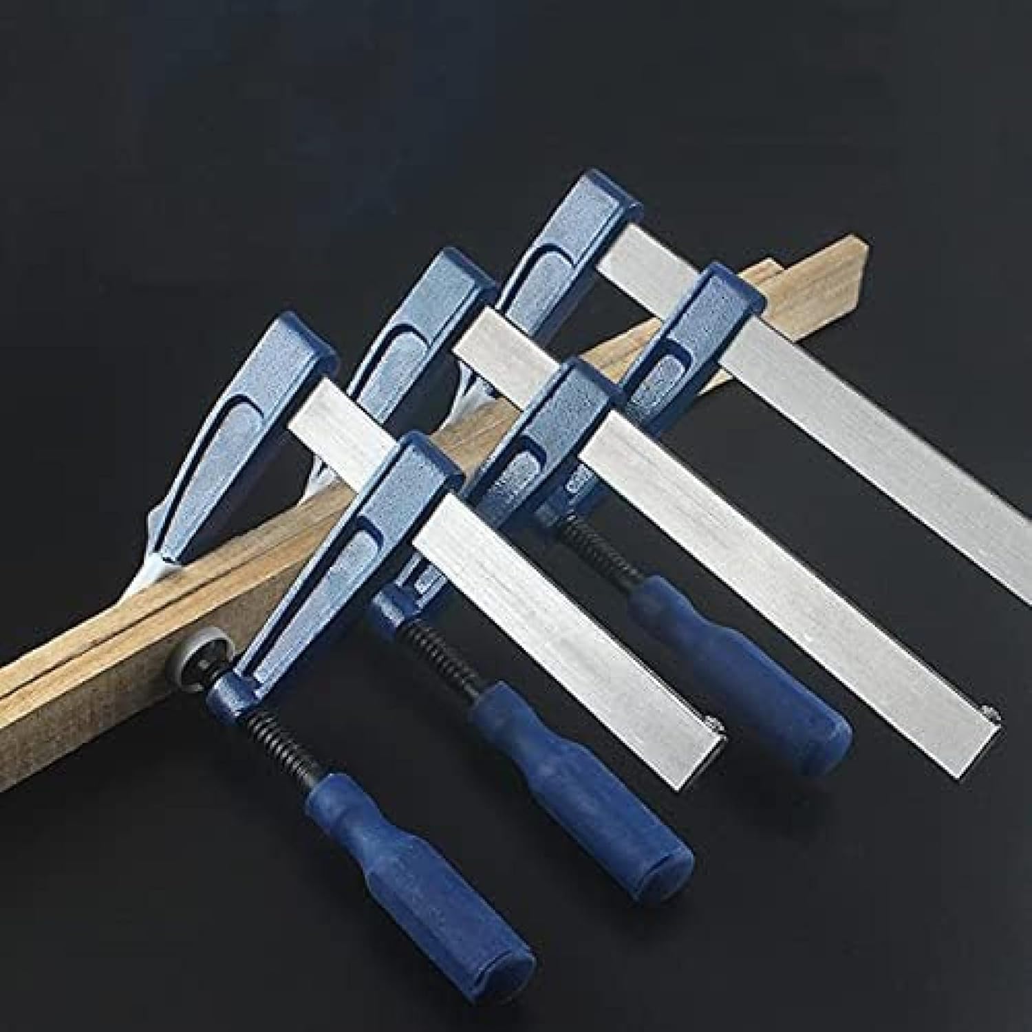 Abrazadera De Carpintería Estilo Embrague Abrazaderas De Uso General para Trabajar La Madera con Protector De Almohadilla Proyectos De Bricolaje, 120x600mm