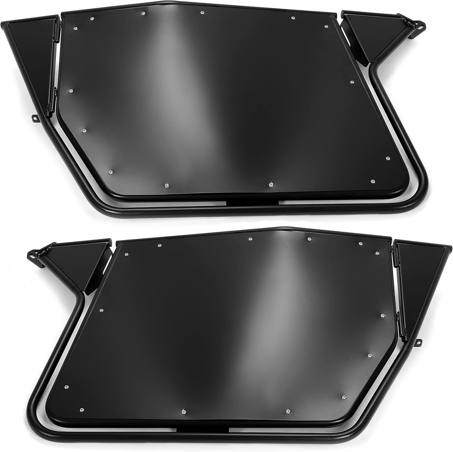 UTV Metal Doors w/Latches Compatible with 2008-2021 Polaris RZR 800/ S 800/ XP 900 570 2 Door Models Suicide Doors 2 PCS
