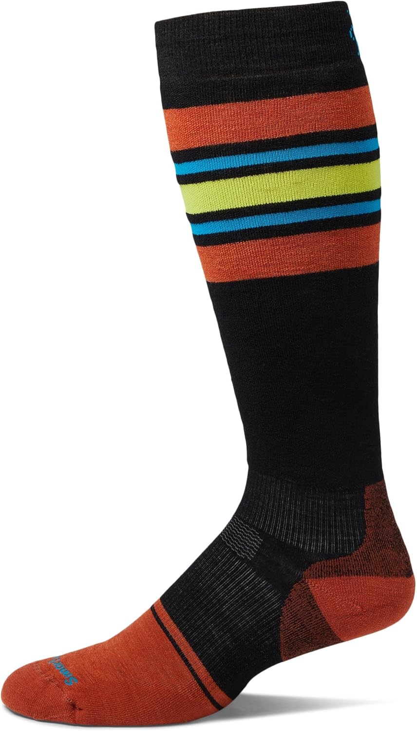 Smartwool mens Snowboard Targeted Cushion Stripe Extra Stretch Over the Calf