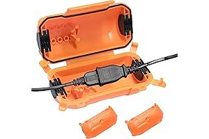 Outdoor Extension Cord Protector Box with Waterproof Seal - 2 Pack