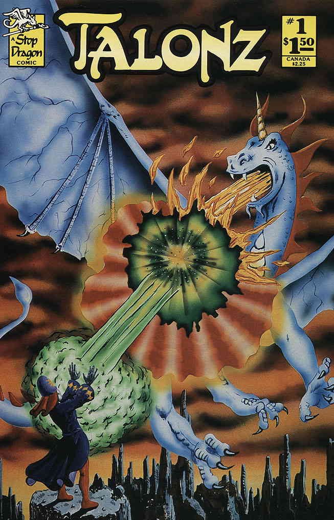 Talonz #1 VG ; Stop Dragon comic book