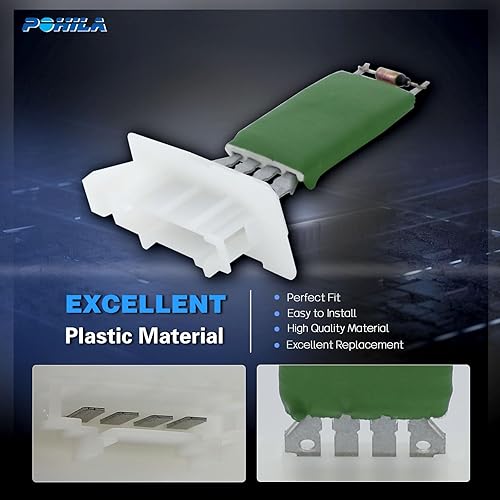 Miniatura 4 de Resistencia de motor de soplador compatible con 1K0959263A Volkswagen Jetta 2005-2014 Passat 2006-2010 Tiguan 2009-2017 Beetle Golf CC Eos GTI R32