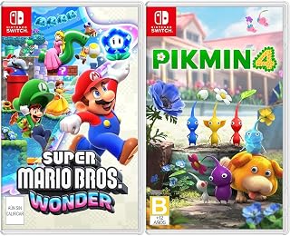 Super Mario Bros. Wonder para Nintendo Switch + Pikmin 4 - Standard Edition - Switch