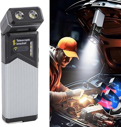 Miniatura 7 de FTVOGUE LED Camping Light, 7 Lighting Modes with 180 Degree Rotatable Head and Telescopic Design, USB Rechargeable Battery Powered Outdoor Light for