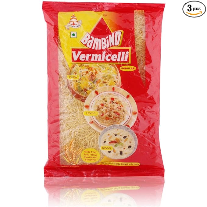 Bambino, Vermicelli, 400g Pouch [Pack of 3]