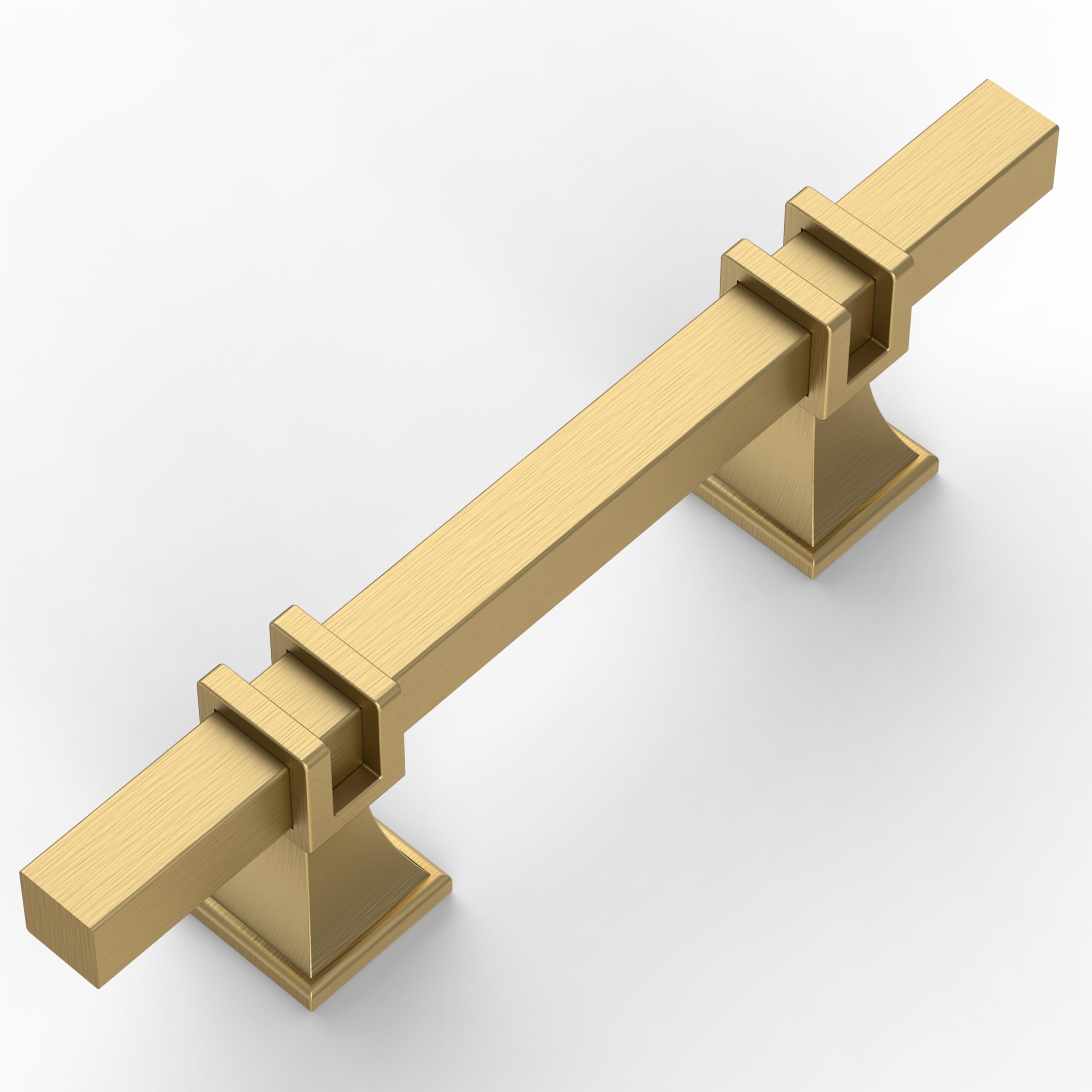 Photo 1 of Talentedeco 10 Pack Champagne Bronze Cabinet Pulls 3 Inch(76mm) Honey Bronze Kitchen Cabinet Handles Drawer Pulls