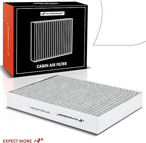 Miniatura 9 de A-Premium Filtro de aire de cabina de 3 piezas con carbón activado compatible con vehículos Nissan, Rogue (2014-2020), Rogue Sport (2017-2022),