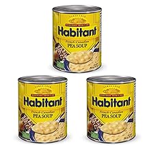 Habitant French Canadian Pea Soup 796ml/28 fl. oz. 3-Pack {Imported from Canada}