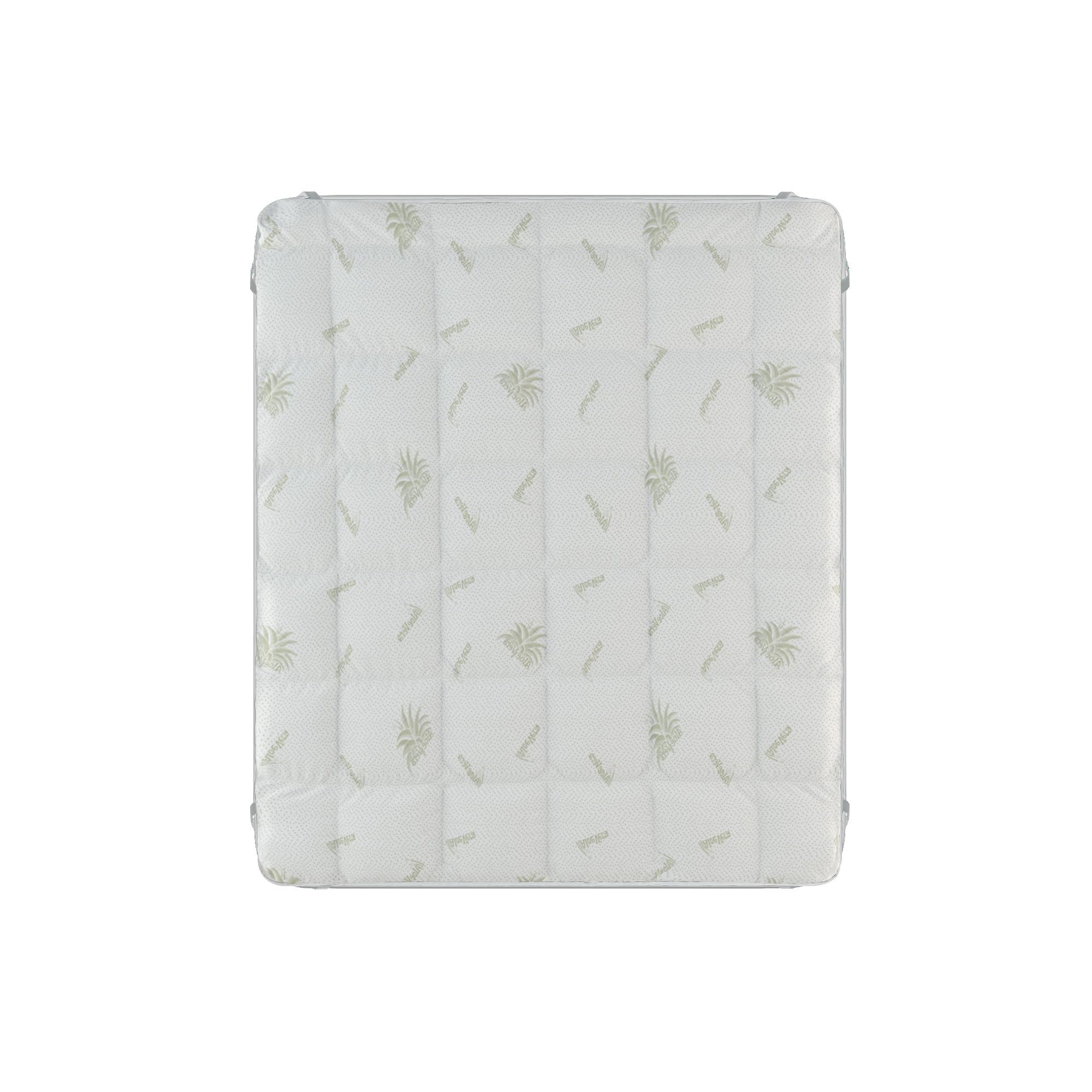 Topper Wellness Trapuntato Con Elastici - Matrimoniale 160x195cm | Trattamento Aloe Vera - Foto 11