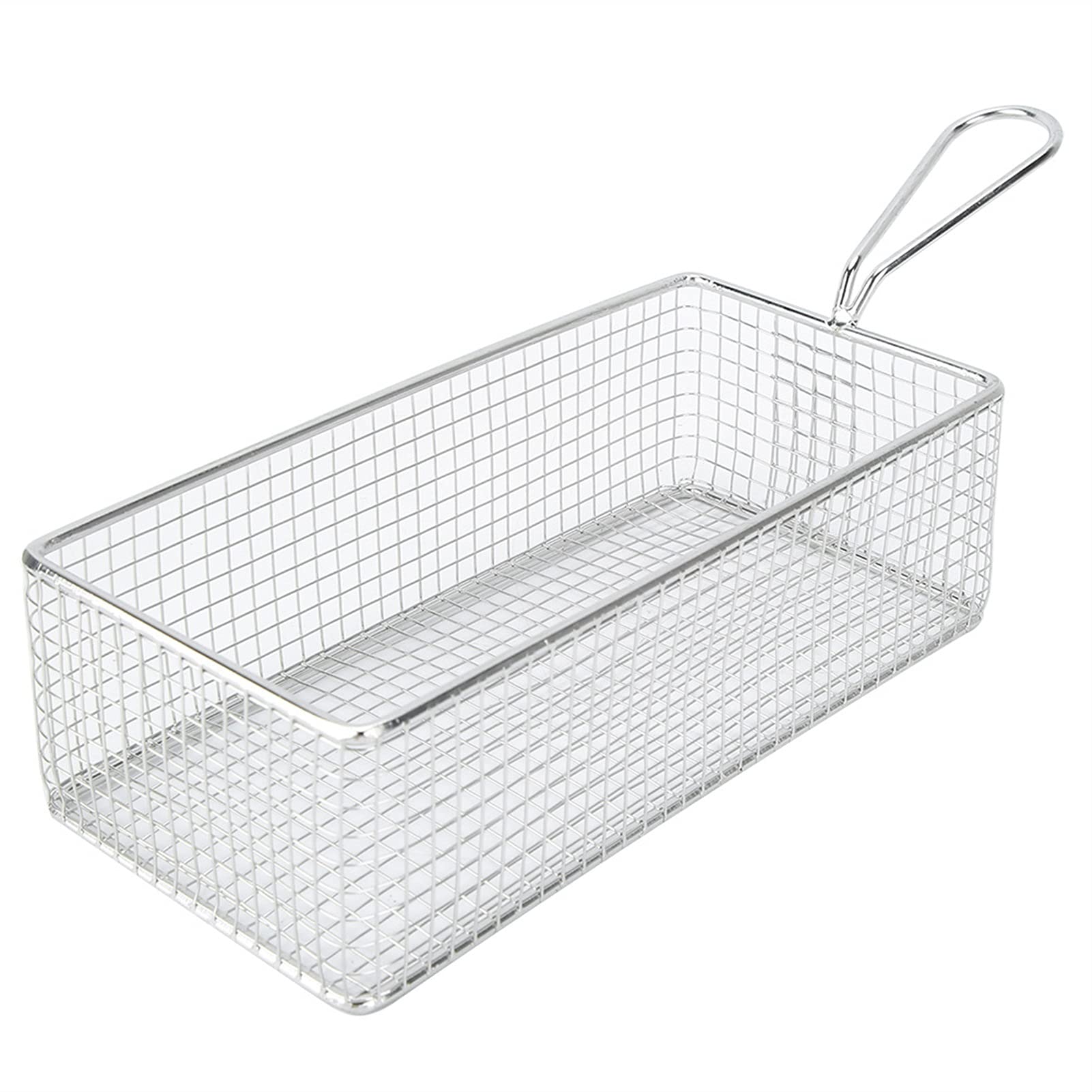 Panier pour friteuse et paniers de service pour frites en acier inoxydable