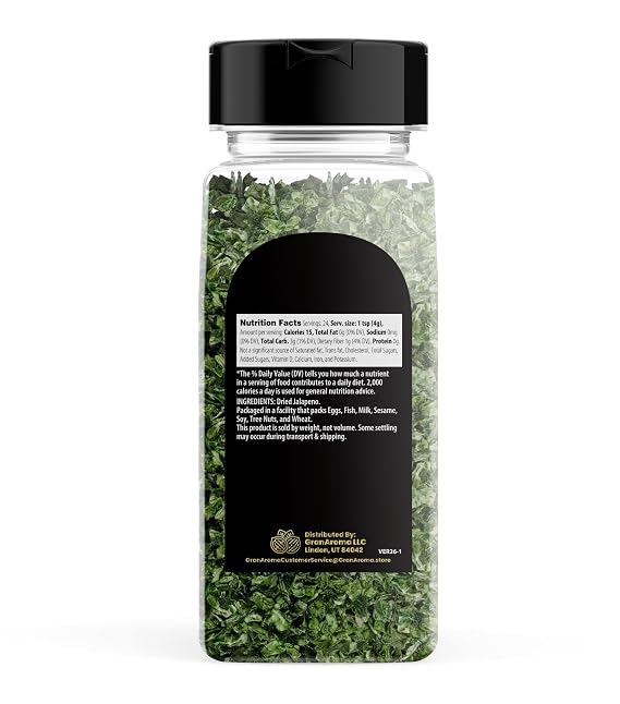 GranAroma Diced Jalapenos, Spicy, Flavorful Peppers, Toppings & Salsas (3.5 Ounce)