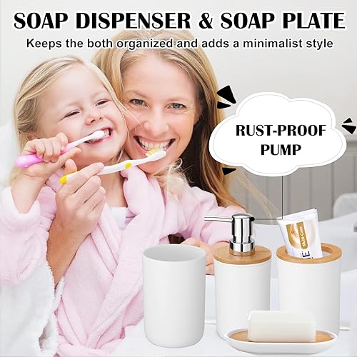 Vista 133 de iMucci Accesorios de baño, juego de baño negro con cortina de ducha y alfombra, cortina de ducha impermeable con alfombra ultra absorbente, juego